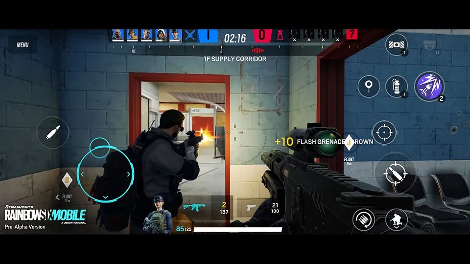 tahap alpha test rainbow six mobile