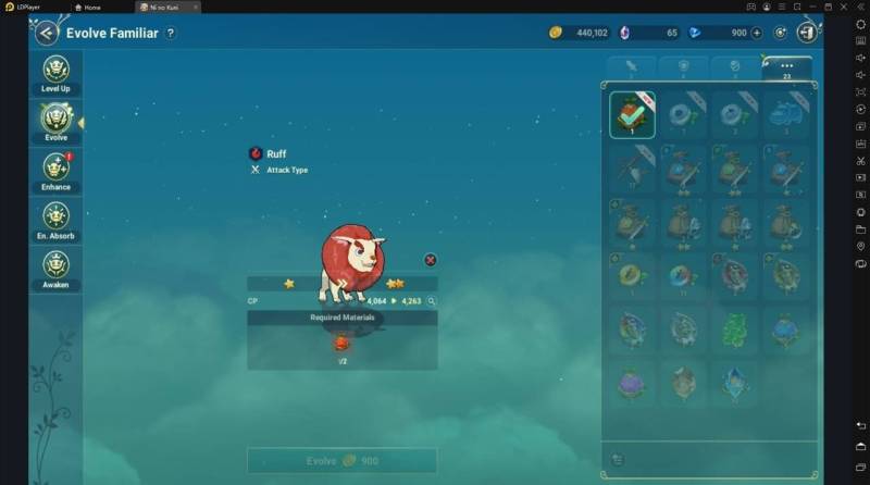 strategi naik level cepat di ni no kuni cross worlds