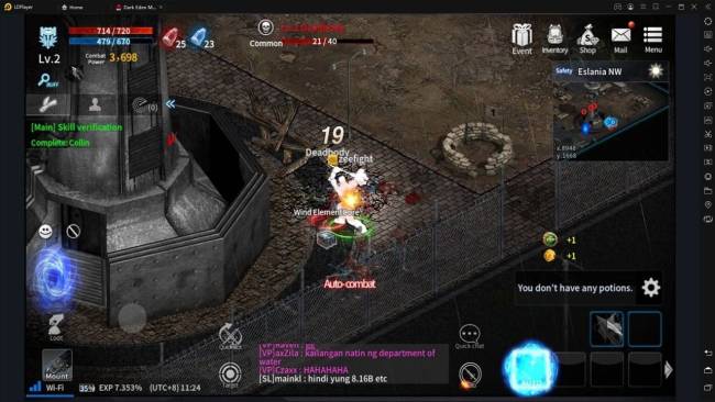 [Review] Main Dark Eden M on WEMIX di LDPlayer – Yuk, Berburu Vampir Sambil Cari Token!