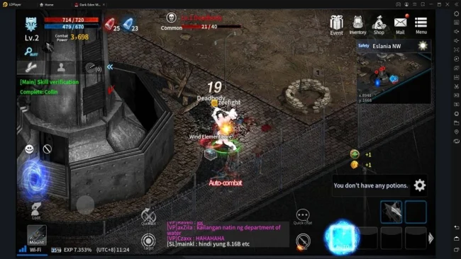 [Review] Main Dark Eden M on WEMIX di LDPlayer – Yuk, Berburu Vampir Sambil Cari Token!