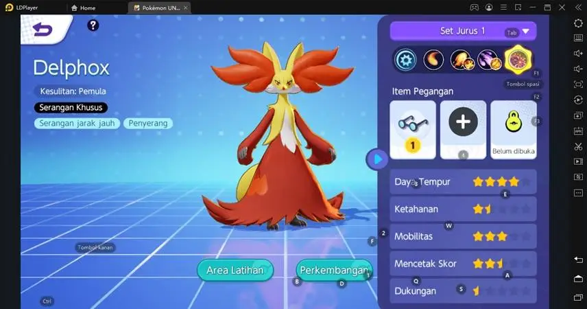 Build Delphox Terbaik 