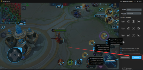 Pengenalan pengaturan tombol keterampilan [Mobile Legends: Bang Bang] di LDPlayer