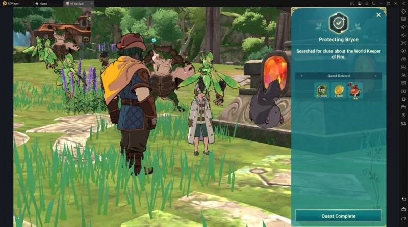 cara main ni no kuni cross worlds di emulator ldplayer