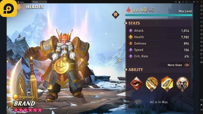daftar hero tier list legendary di awaken chaos era