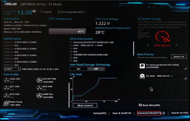 Aktifkan Teknologi Virtualisasi (VT) di desktop dan laptop ASUS