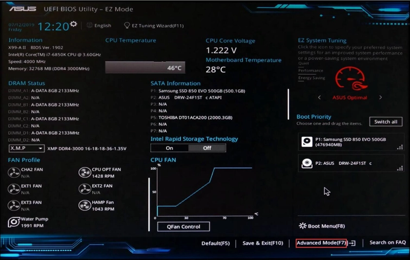 Aktifkan Teknologi Virtualisasi (VT) di desktop dan laptop ASUS