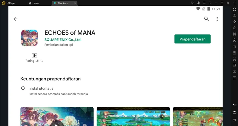 preregister echoes of mana di ldplayer