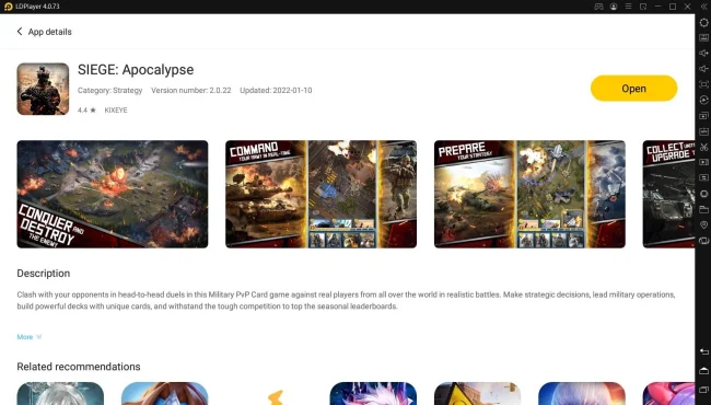 Mainkan SIEGE: Apocalypse, Game Strategi Kartu Terbaru di PC menggunakan Emulator LDPlayer