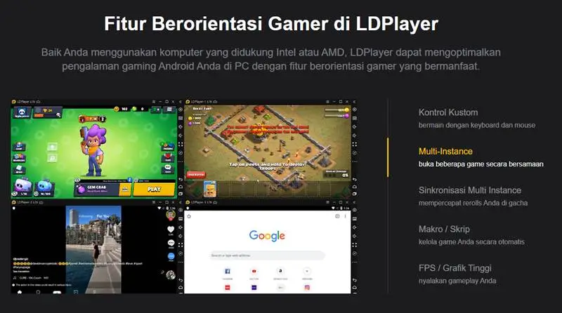 Versi stabil LDPlayer V3.0: jalankan game seluler di PC