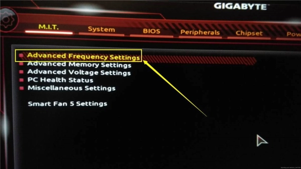GIGABYTEパソコンのVTに有効する方法