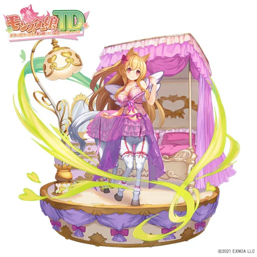 DMM GAMESタワーディフェンスゲーム『モンスター娘TD～ボクは絶海の孤島でモン娘たちに溺愛されて困っています～』App Store版／Google Play版 事前登録開始！