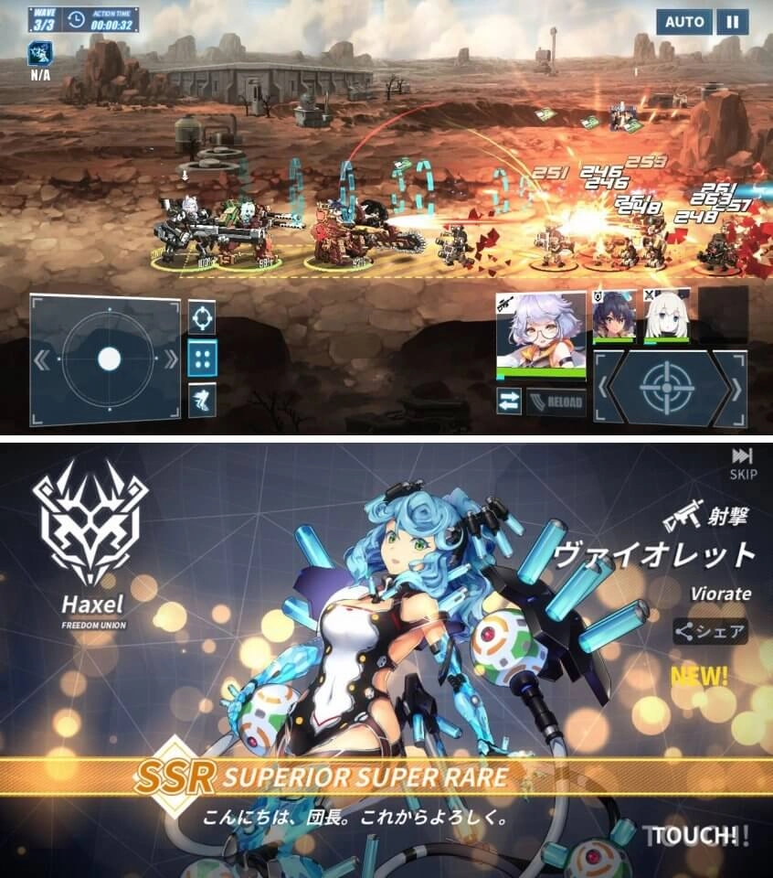 【ゲーム速報】機体を組み合わせ戦術x美少女×RPG! ファイナルギア-重装戦姫リリース!