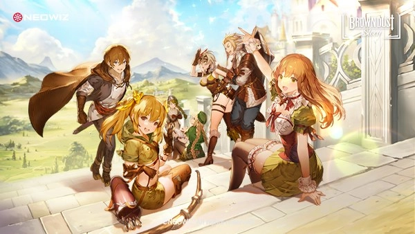 NEOWIZ、『ブラウンダスト』のIPを活用した新作ビジュアルノベルRPG『ブラウンダストストーリー』のベータテストを開催中！