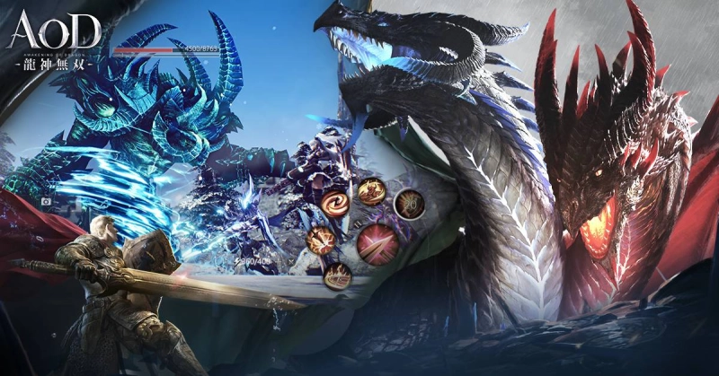龍神の化身で戦うMMORPG「AOD-龍神無双-」正式サービス開始!