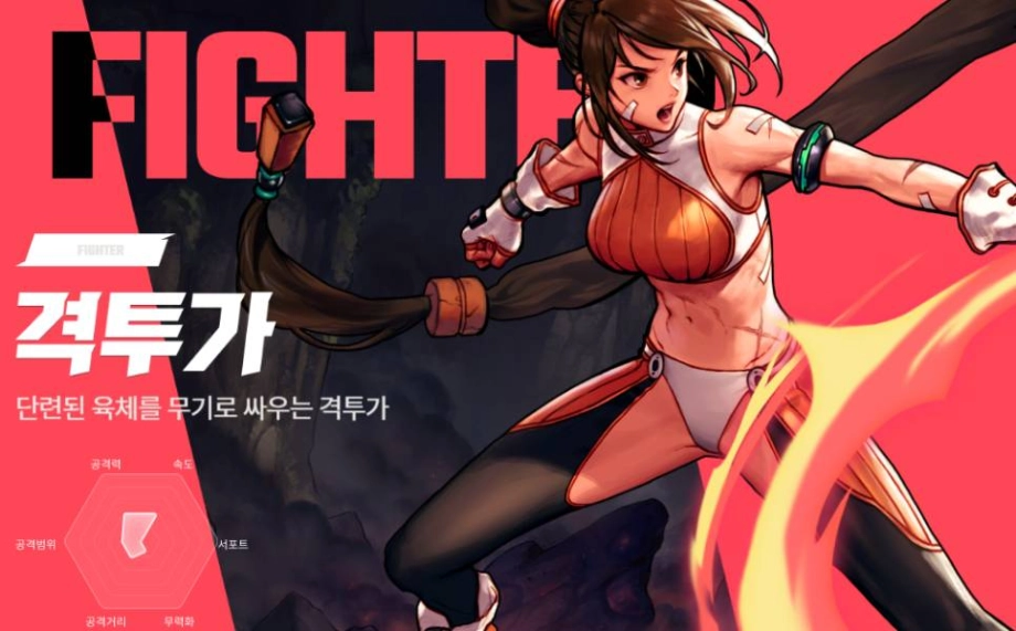 던전앤파이터 모바일 캐릭터 소개