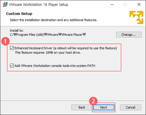 VMware Workstation Player 다운로드 및 설치