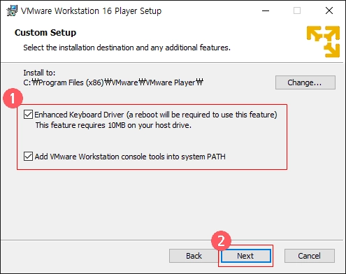 VMware Workstation Player 다운로드 및 설치