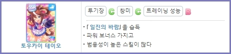 우마무스메 리세마라 가이드+ 티어표 공략
