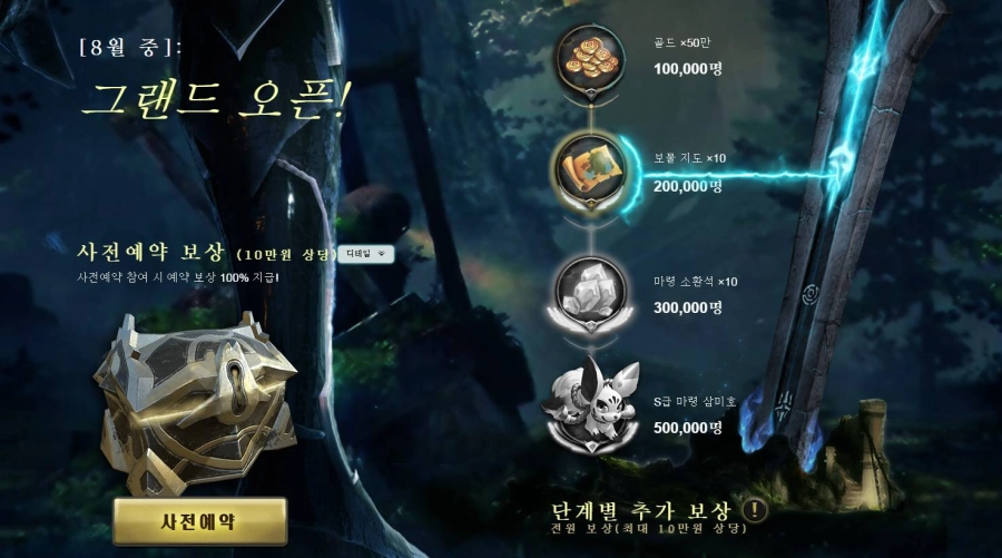 네오크래프트, 모바일 MMORPG 이터널소드M 사전예약 진행 중!