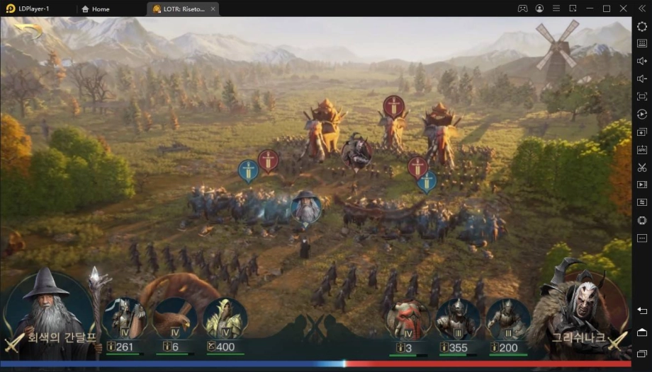 [리뷰] 반지의 제왕을 전략 시뮬레이션 게임으로, 반지의 제왕: 전쟁의 시작의 맛을 PC에서 더 크게 느껴봅시다