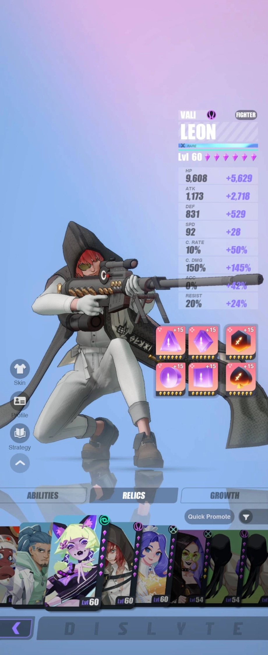 [공략] 디스라이트 클로에 백호없는 크로노스10 29초 공략