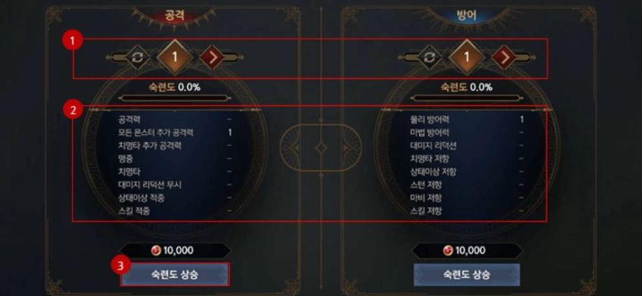 [공략] DK모바일 자신의 캐릭터는 한층 더 강하게 육성시키는 공략법 속성/변신/강화/스킬북/마력탄/룬