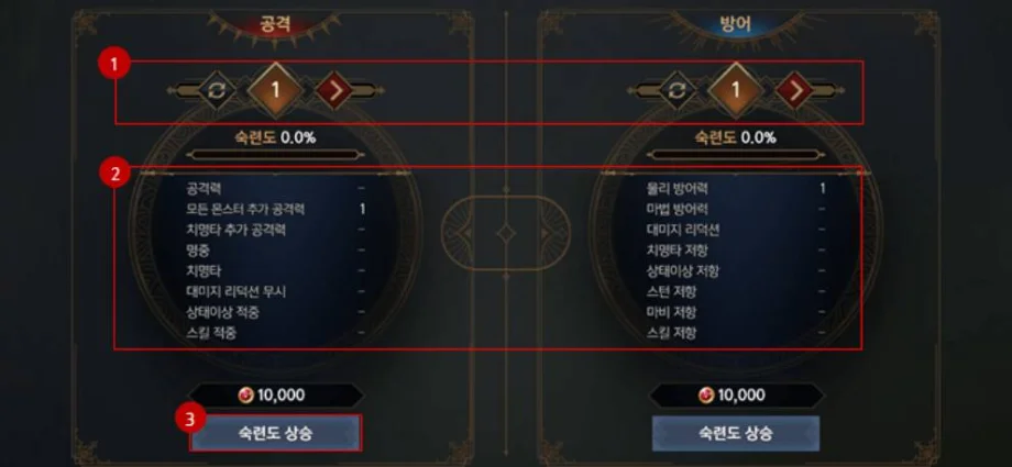 [공략] DK모바일 자신의 캐릭터는 한층 더 강하게 육성시키는 공략법 속성/변신/강화/스킬북/마력탄/룬