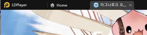 앱플레이어 명 수정 및 ﻿상단에 있는 Home탭이 안 보이게 하는 방법