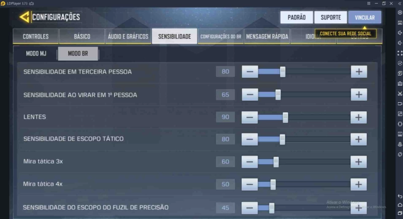 60FPS: Configurações de desempenho para Call of Duty Mobile no PC