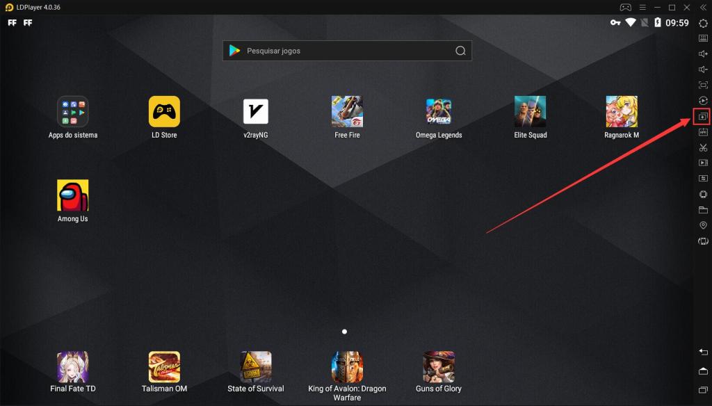 Configurações de alto FPS para jogos Android no emulador