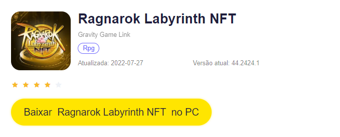Veja as novidades do lançamento global de Ragnarok: Labyrinth NFT