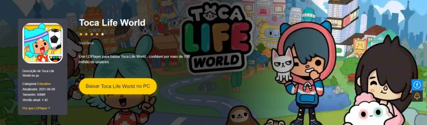 TOCA LIFE WORLD – O JOGO QUE TE PERMITE CRIAR SUA PRÓPRIA REALIDADE