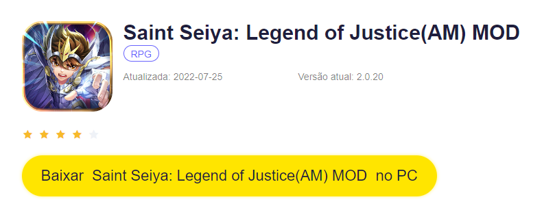 Dicas e introduções para o mais novo jogo dos Cavaleiros do Zodíaco, Saint Seiya: Legends of Justice!