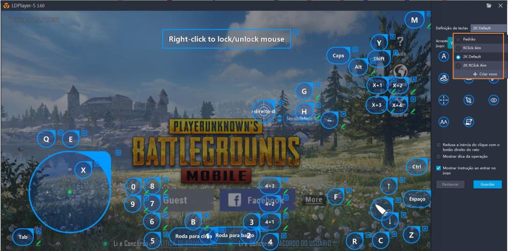 Introdução sobre mapeamento de PUBG MOBILE
