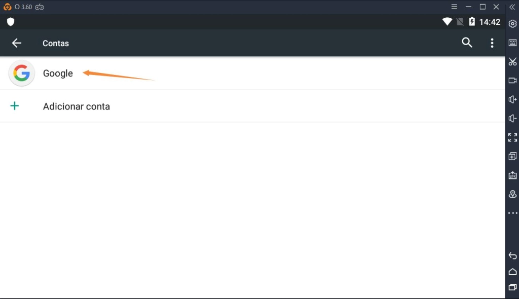 Como sair da conta do Google do LDPlayer