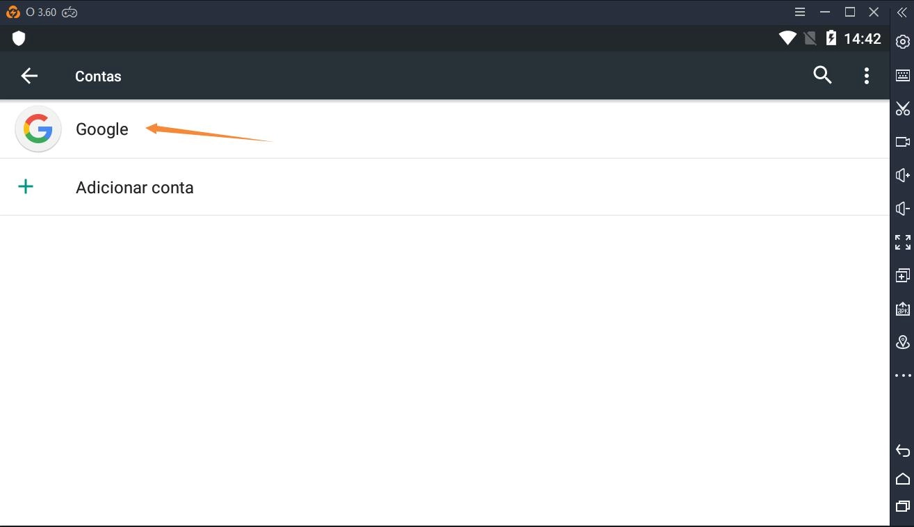 Como sair da conta do Google do LDPlayer