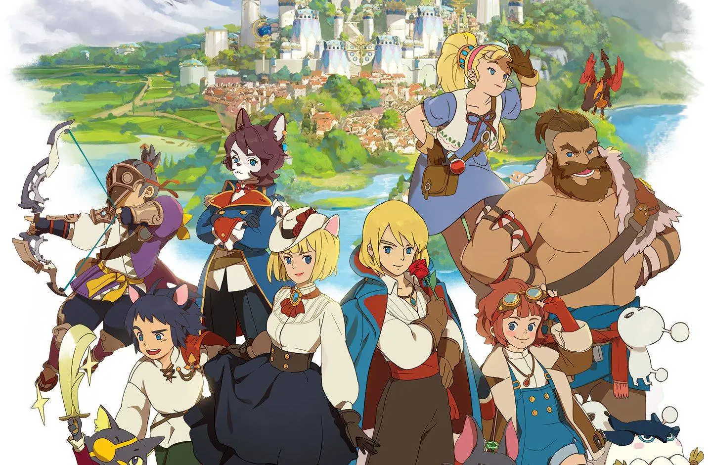 Contemple o vasto mundo de Ni no Kuni: Cross Worlds neste incrível RPG da Netmarble!