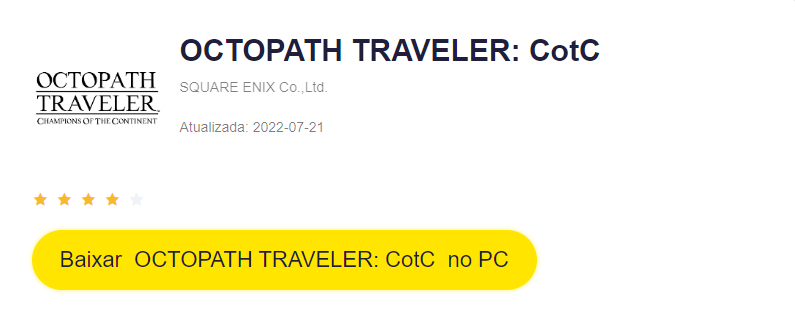 Octopath Traveler: Champions of the Continent – Análise e Dicas do Novo RPG da Square Enix