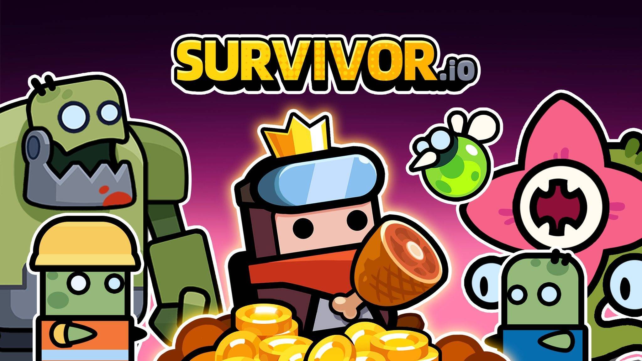 Enfrente uma horda de zumbis e adquira novas habilidades no Survivor.io!