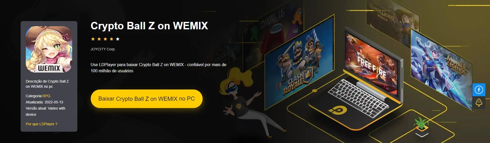 Guia de Crypto Ball Z on WEMIX - Como ganhar mais dinheiro jogando o jogo e conhecendo o game!