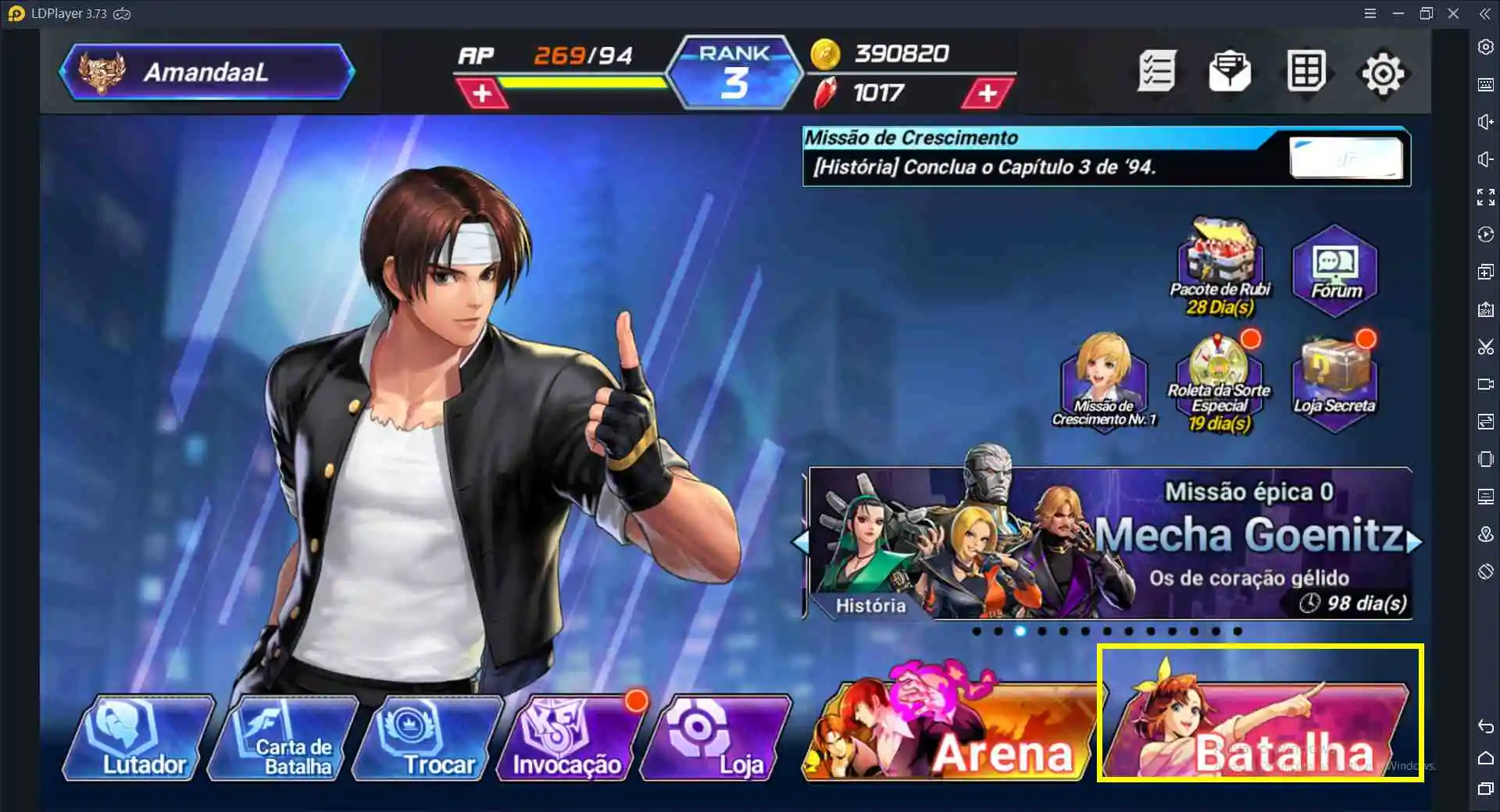 The King of Fighters ALLSTAR——Dicas para jogar com emulador no PC