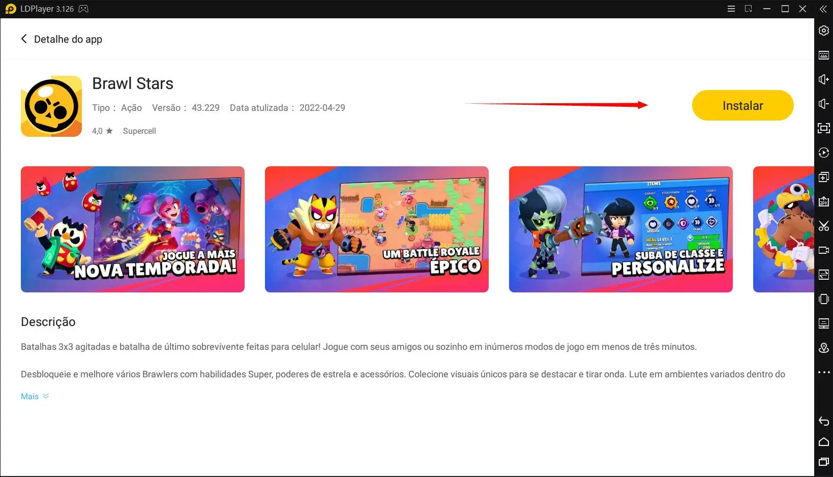 Como jogar Brawl Stars no PC