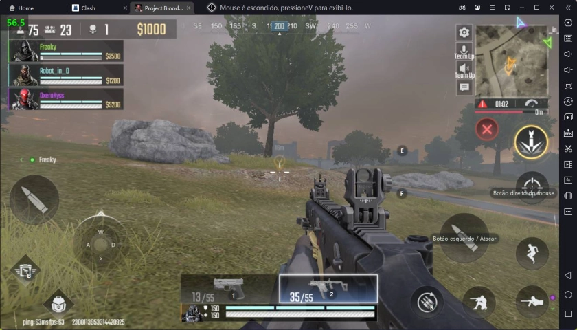 Como jogar o Project: BloodStrike com o melhor emulador de PC
