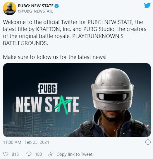 PUBG New State: pré-registro agora está ativo !