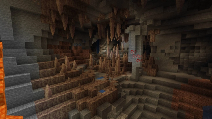 Novas montanhas e cavernas! Confira a atualização mais recente de Minecraft PE, a Caves and Cliffs!