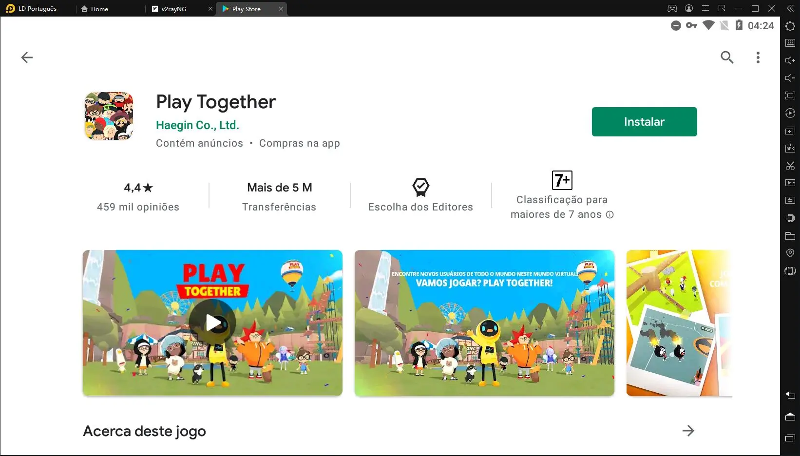 Baixe e jogue Play Together no pc com LDPlayer