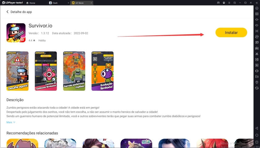 [Pausa para Café] Como jogar Survivor.io no PC