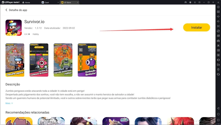 [Pausa para Café] Como jogar Survivor.io no PC