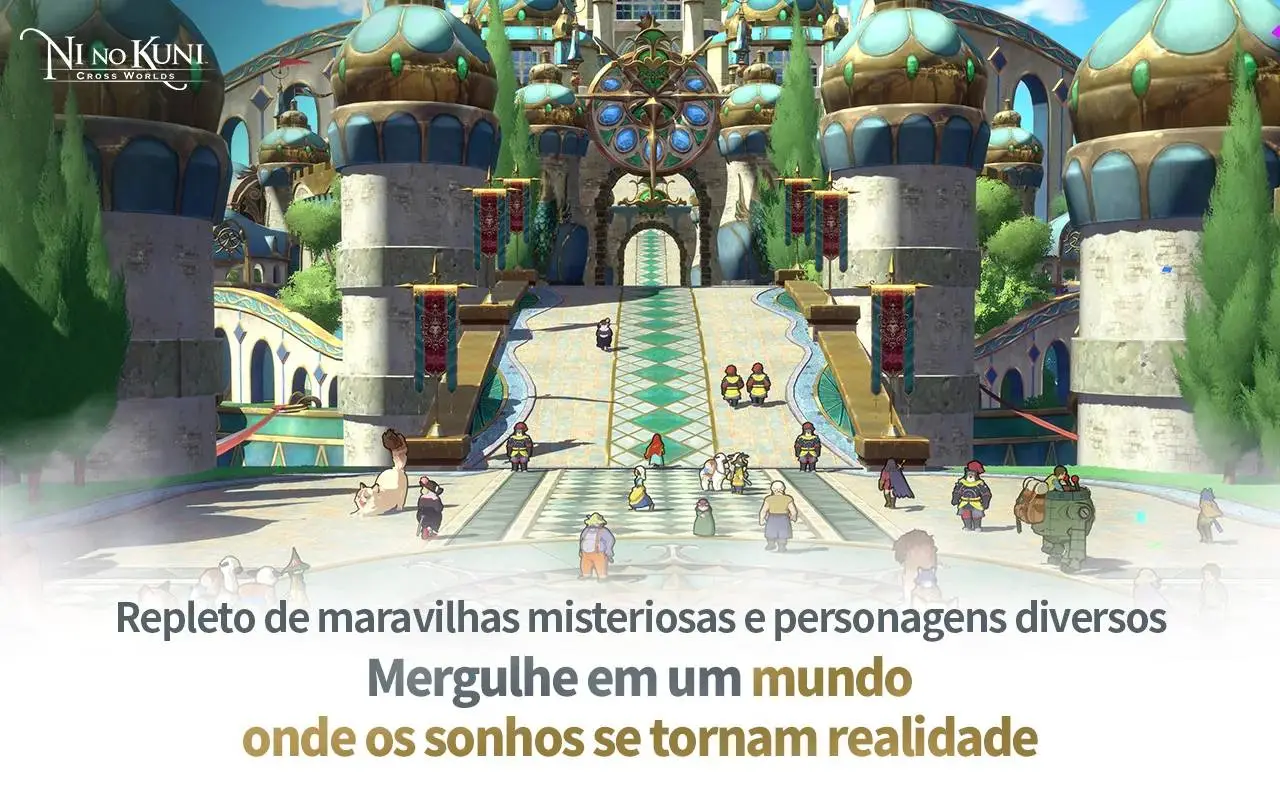 Contemple o vasto mundo de Ni no Kuni: Cross Worlds neste incrível RPG da Netmarble!