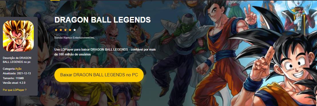 Dragon Ball Legends – Guia de personagens